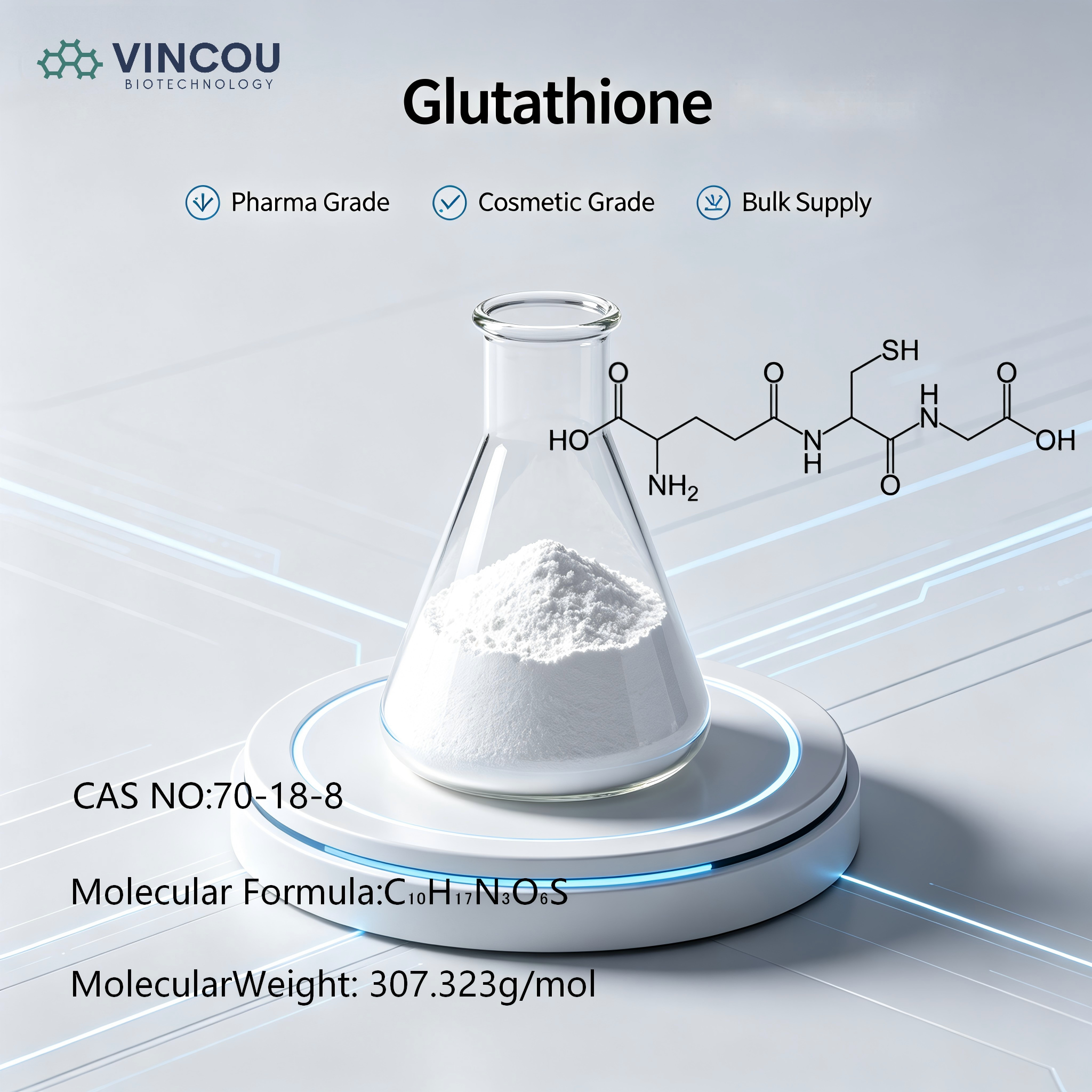 Glutathione CAS:70-18-8